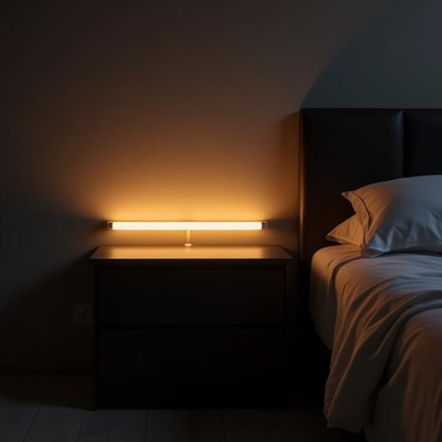 Furniture with integrated LED
